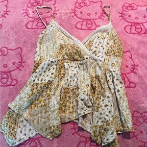 Floral Lace Trim Women’s top